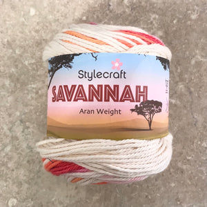 Stylecraft Savannah Aran 100g
