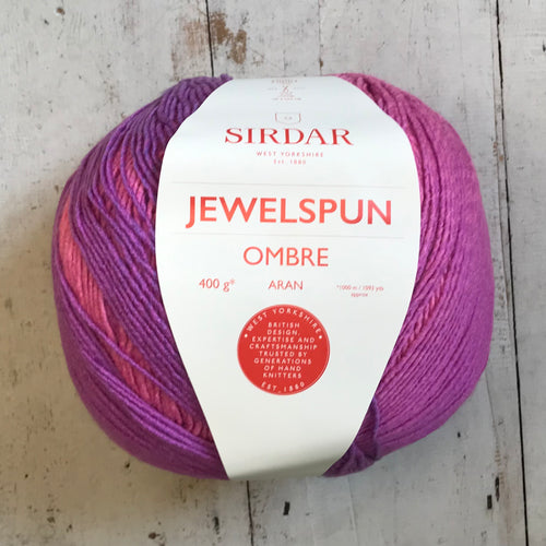 Sirdar Jewelspun Ombre, Aran, 400g