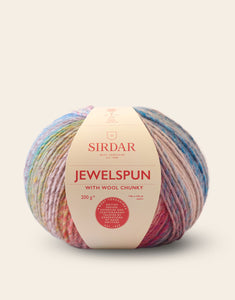 Sirdar Jewelspun with Wool, Chunky 200G