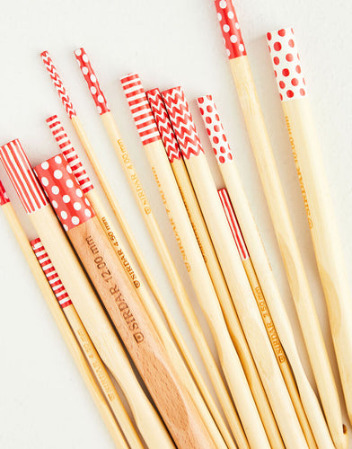 Sirdar Hand Painted Bamboo Crochet Hooks