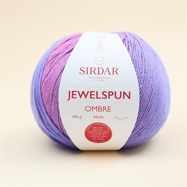 Sirdar Jewelspun Ombre, Aran, 400g